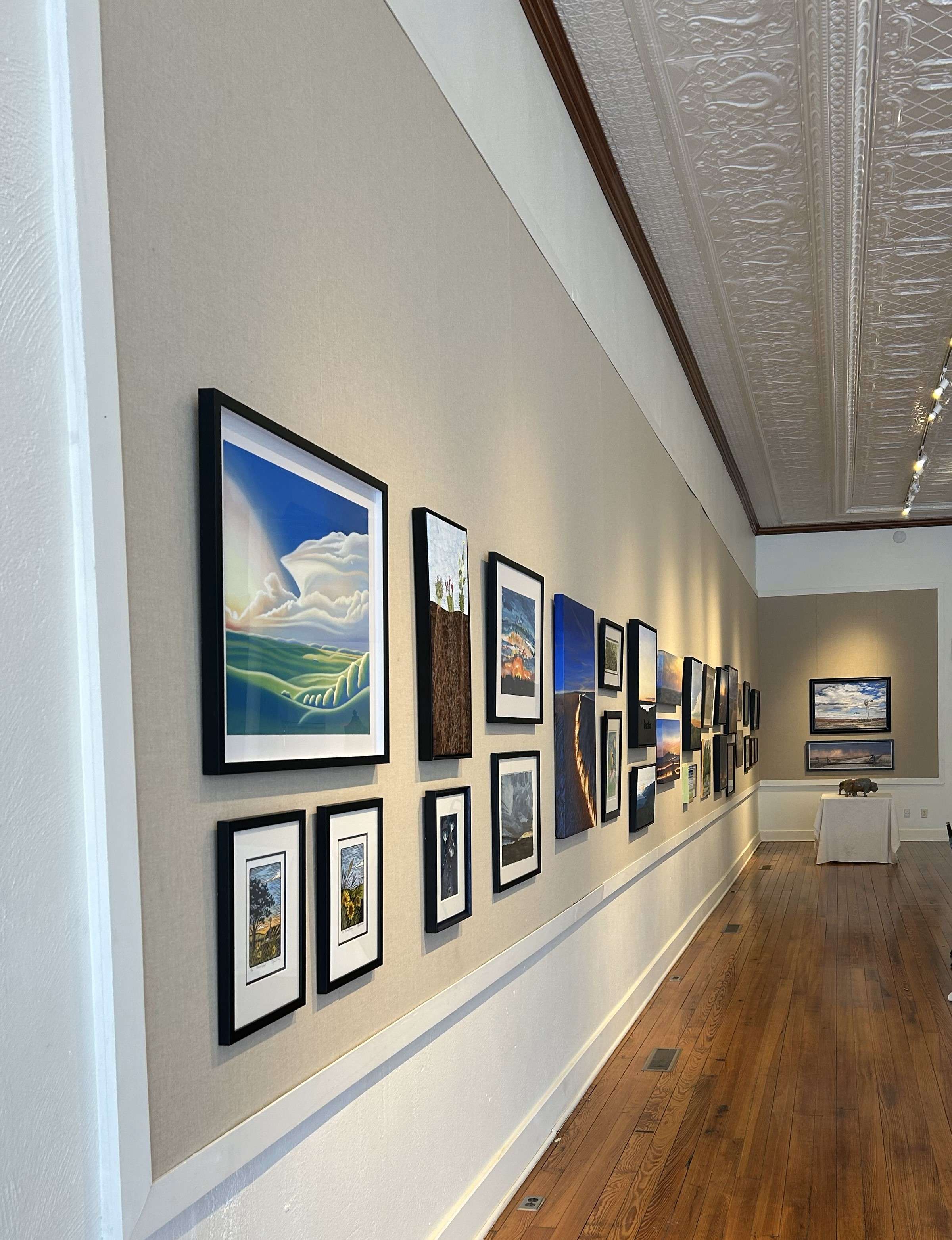 From now until June 11, art enthusiasts have the opportunity to bid on over 80 captivating pieces online, supporting local artists while celebrating the unique landscapes of Kansas. Image Courtesy Symphony in the Flint Hills.