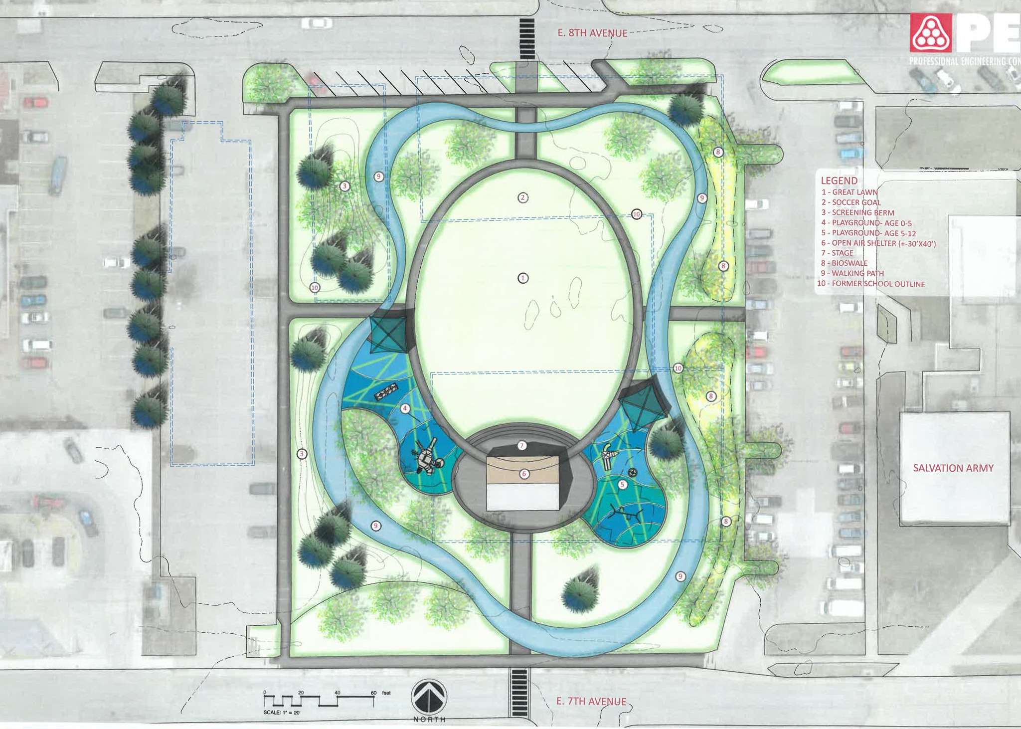 New Park drawing-Courtesy Grace Arbor Neighborhood