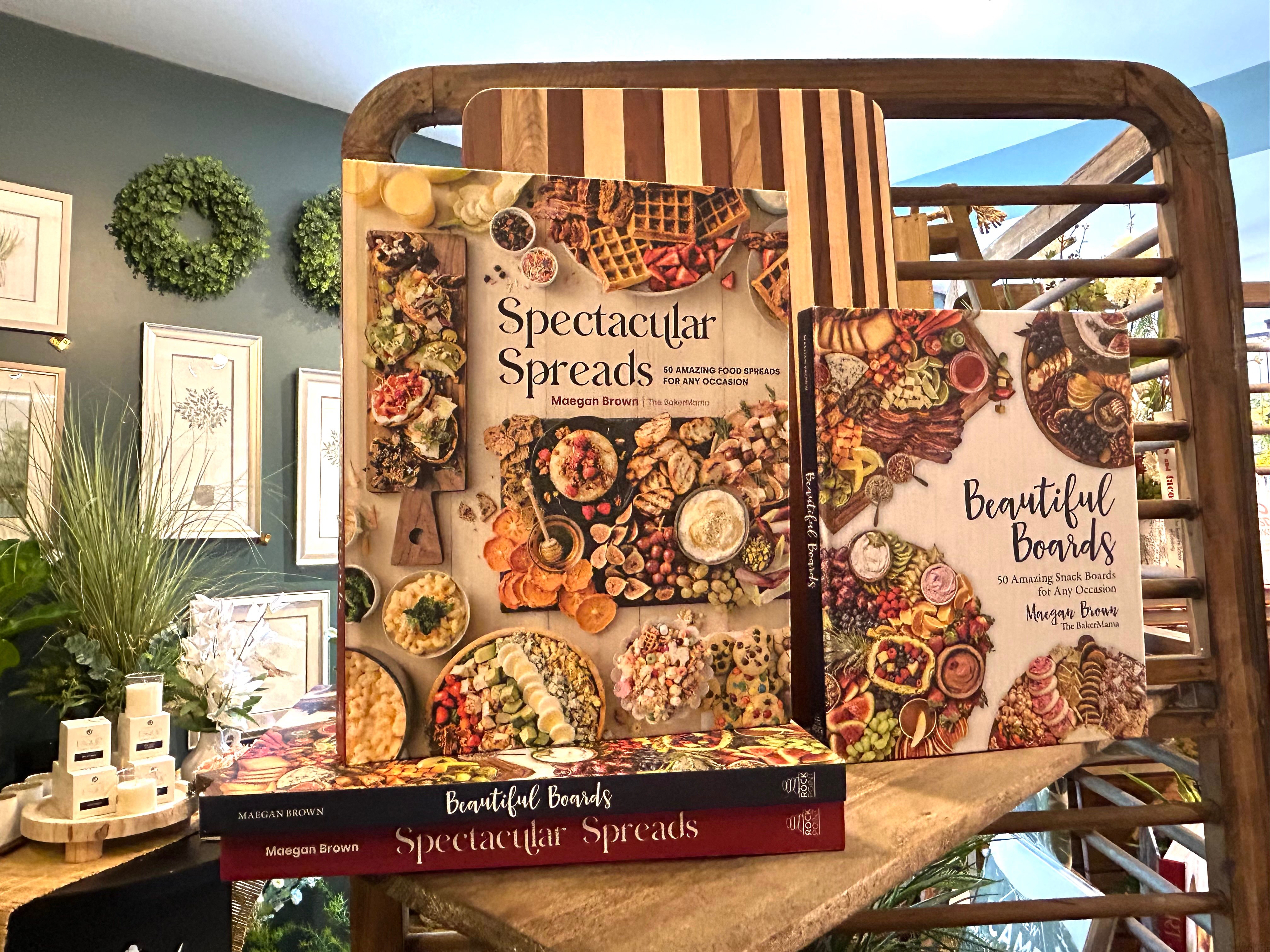 A selection of cookbooks is available at Absolutely Home. Photo by Emmie Boese.&nbsp;