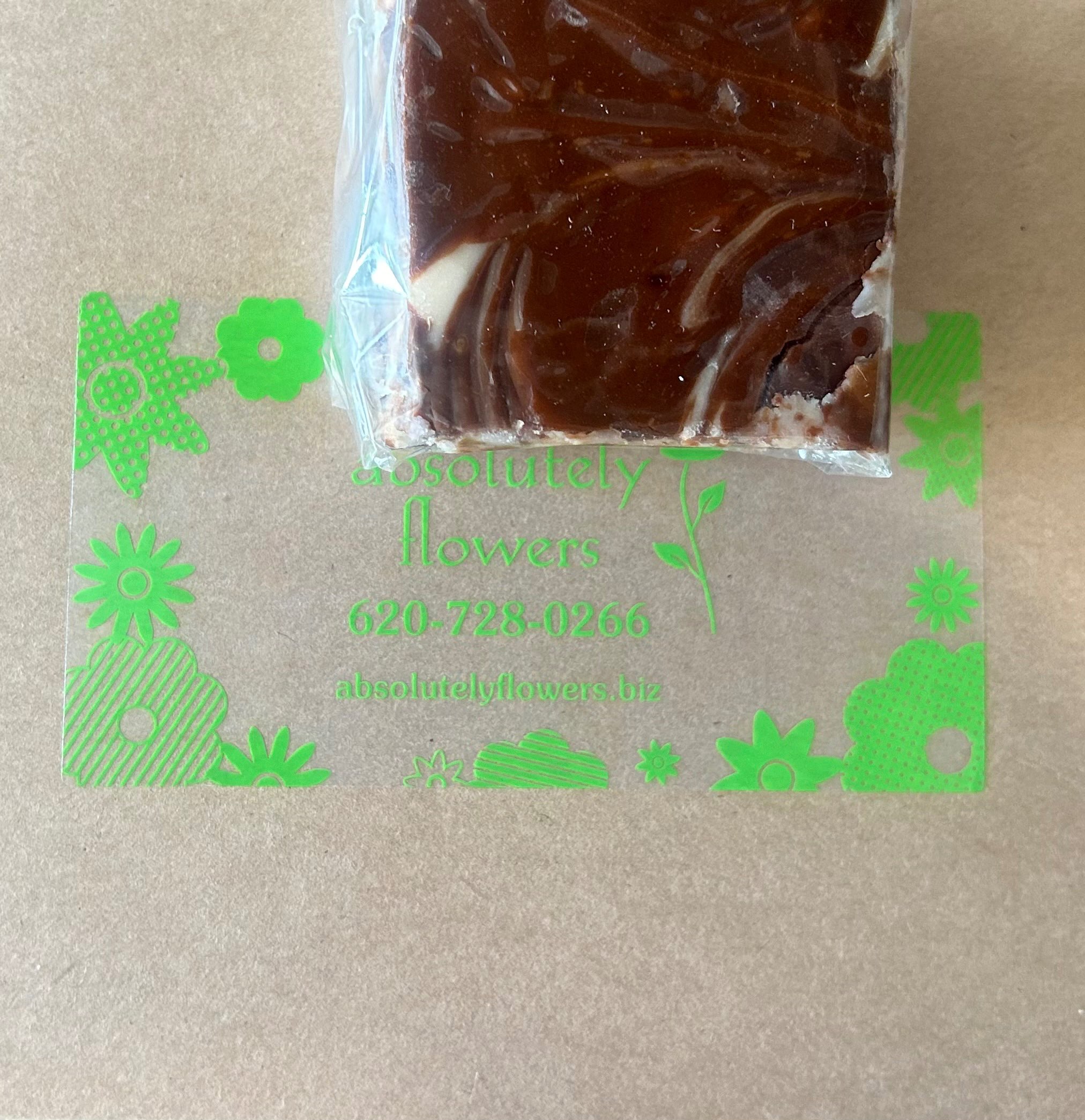 Homemade fudge is available&nbsp; and is a great idea to purchase with any flower arrangement. Photo by Emmie Boese.&nbsp;