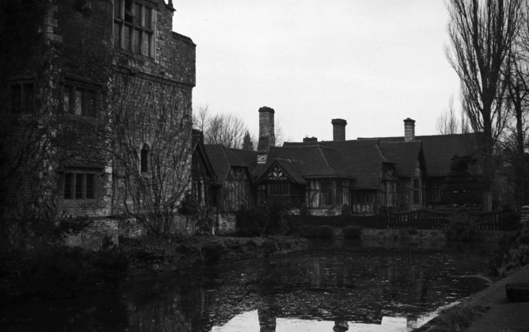 A view of Hever Castle seen across the moat in Hever, Kent, England on Jan. 17, 1934. Built in the time of Henry VI, Hever Castle is famous as the scene of Henry VIII’s courtship of Anne Boleyn. Anne’s father, Thomas Boleyn is buried in the local churchyard. The castle was recently restored and is not the home of John Jacob Astor, unseen. (AP Photo/ Len Puttnam)