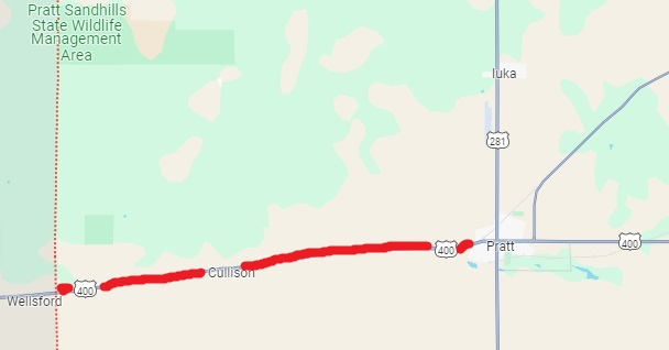 Pratt County portion of project-image Courtesy KDOT