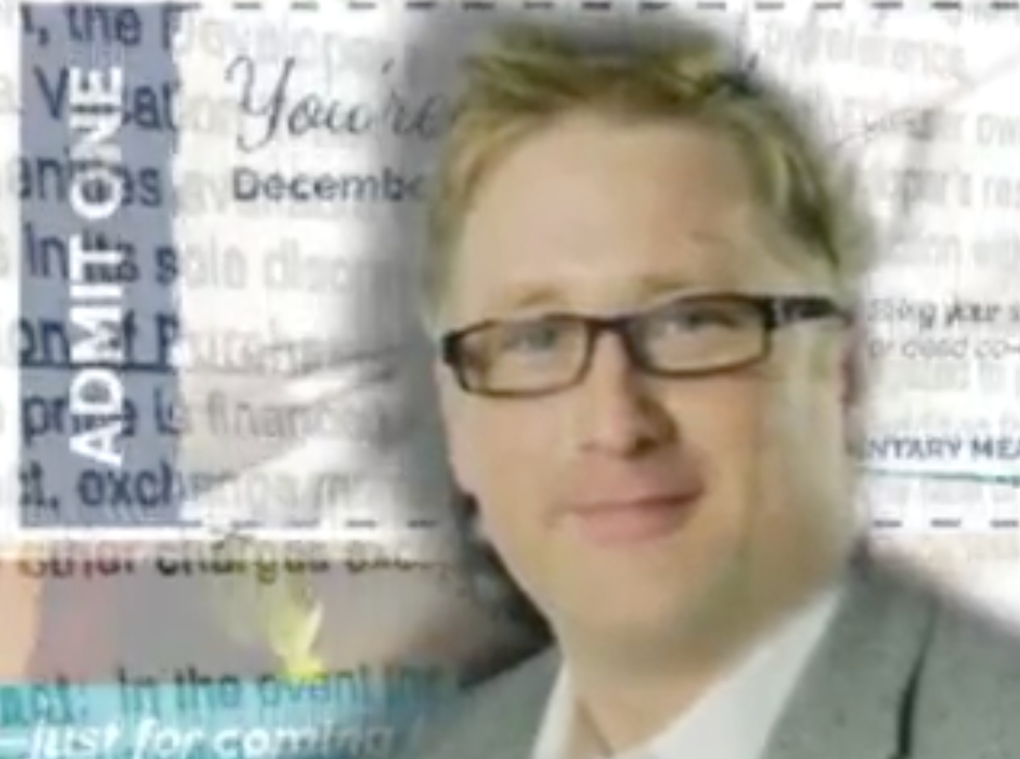 Brian Scroggs from a flier for the timeshare scheme