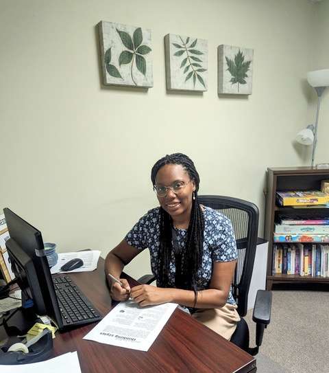 Kiani Simms recently joined the staff at The Center for Counseling &amp; Consultation.