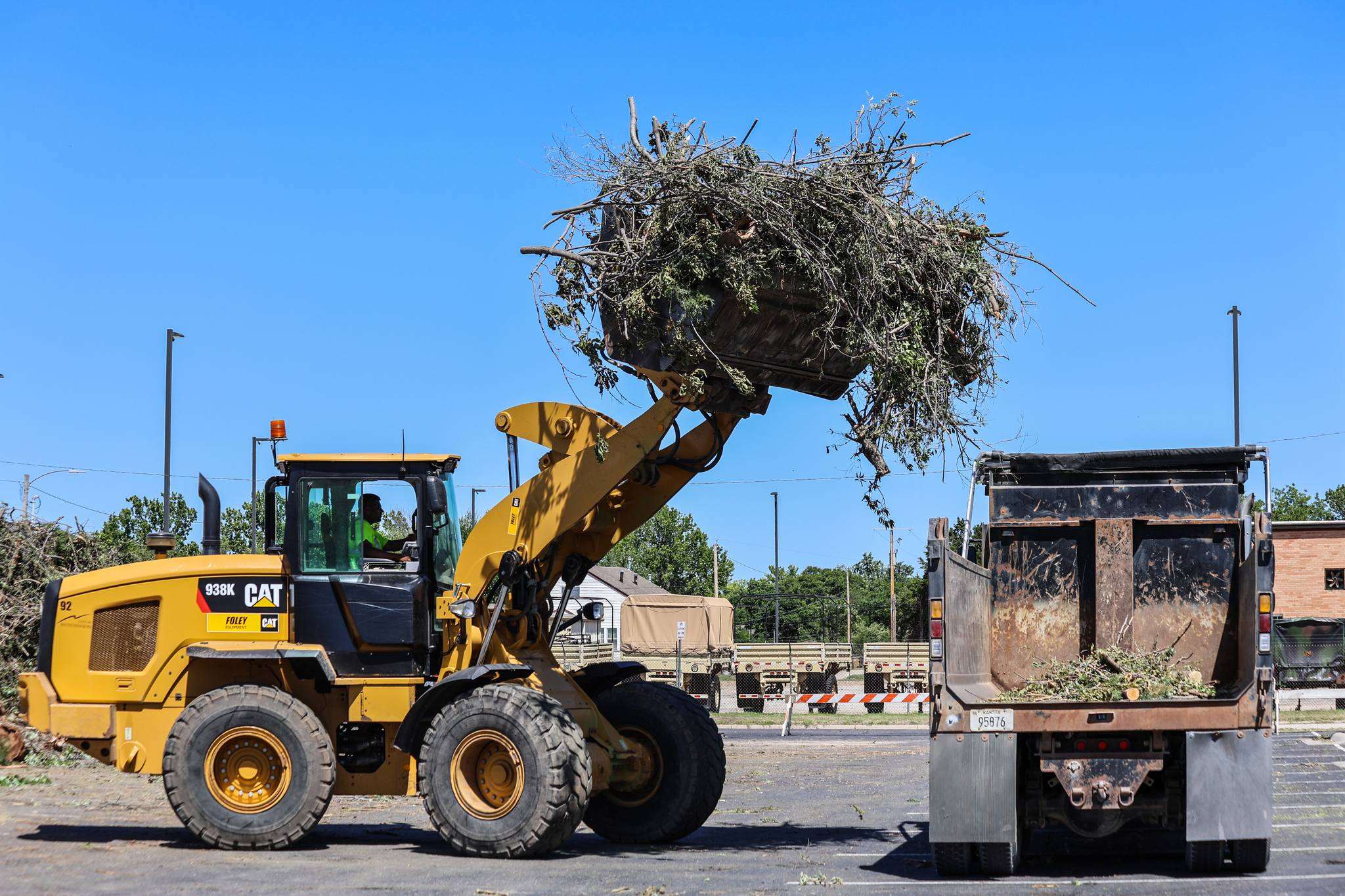 Storm Debris-Image Courtesy City of Hutchinson