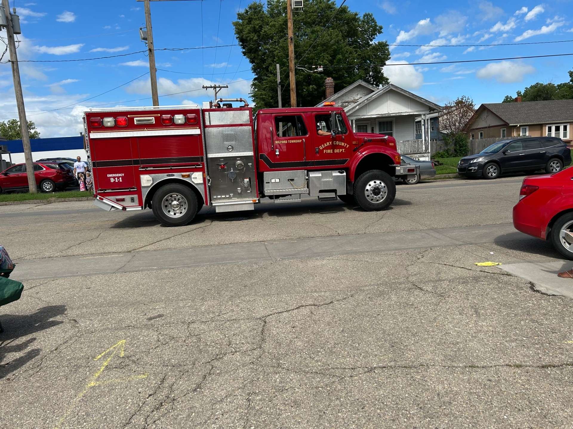 Rural fire truck