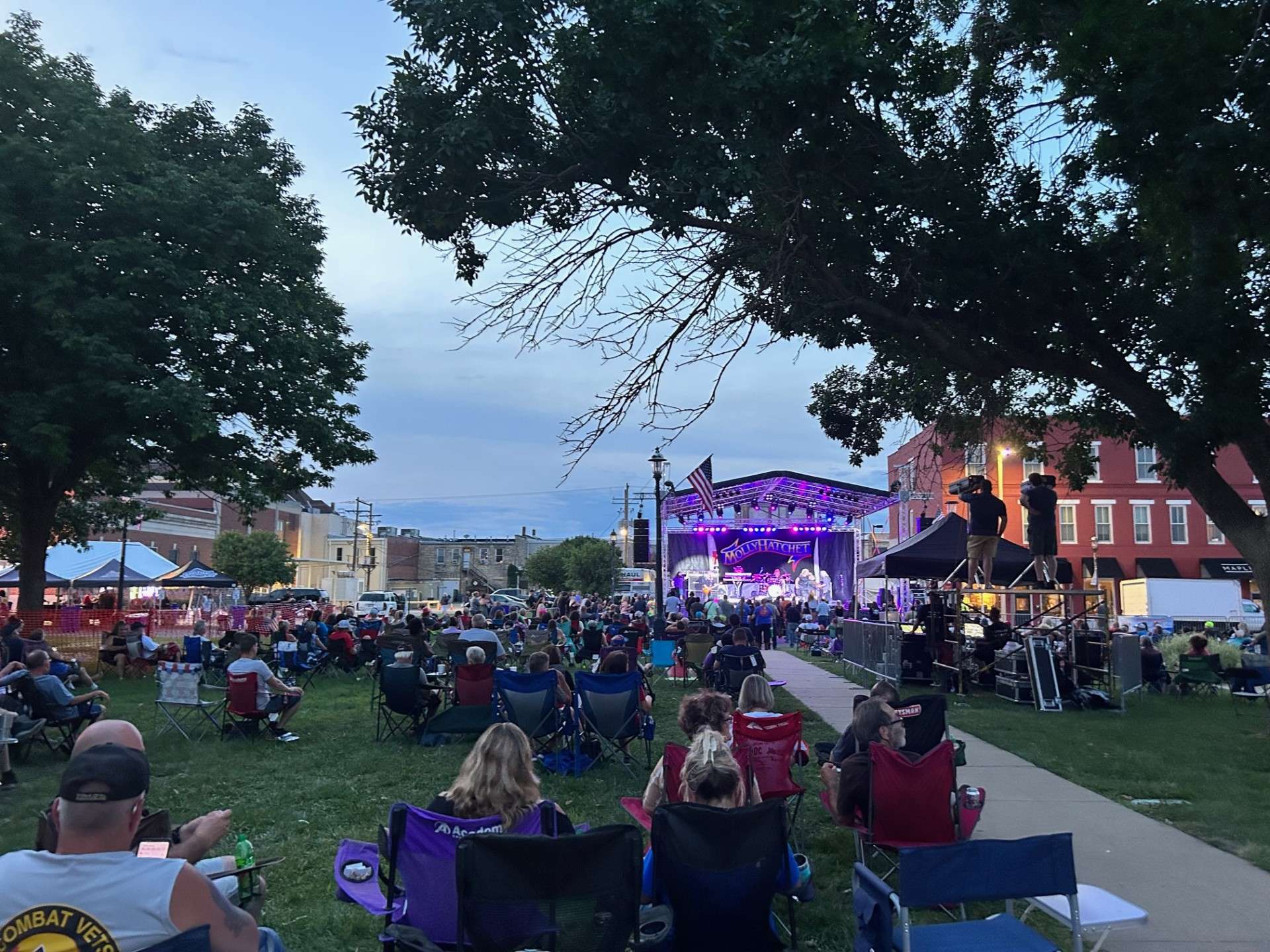 Attendance during the Molly Hatchet concert.&nbsp;