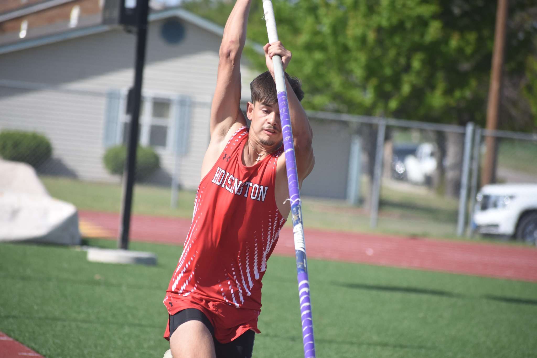 As a sophomore, Morales was a Class 3A state medalist in the pole vault and also wrestled at state.