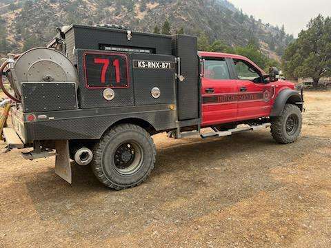 Brush 71 in Oregon-via Hutchinson Fire Department