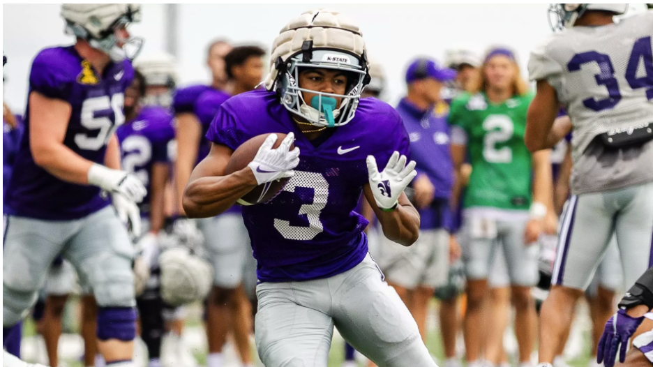 Dylan Edwards at practice.
