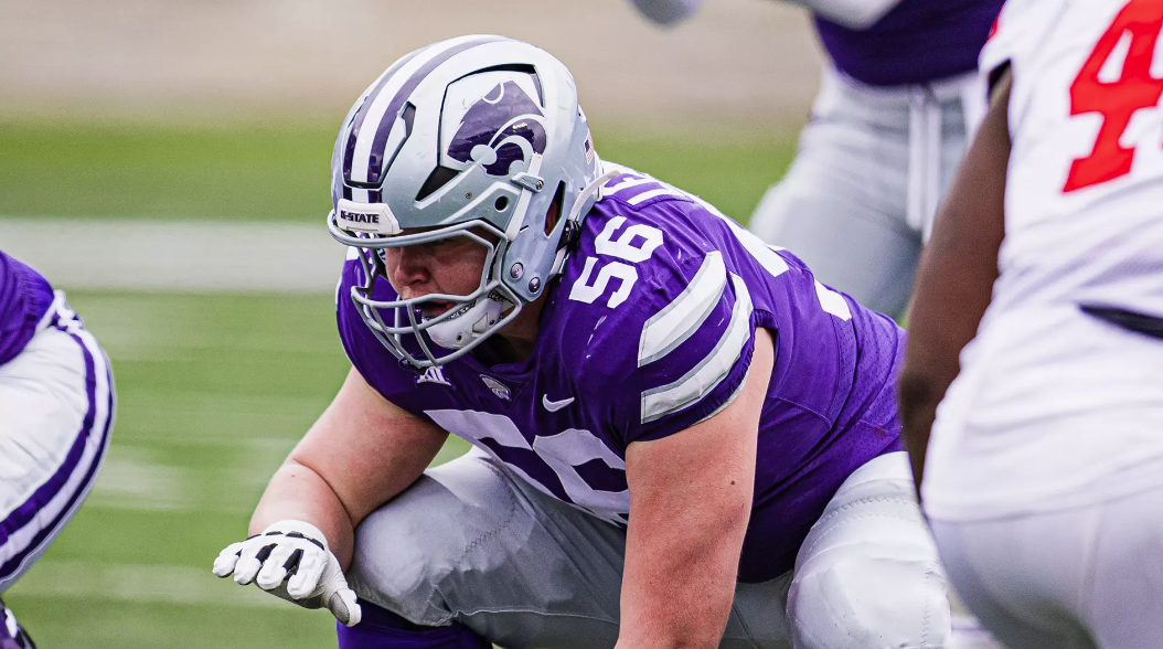 K-State offensive line.
