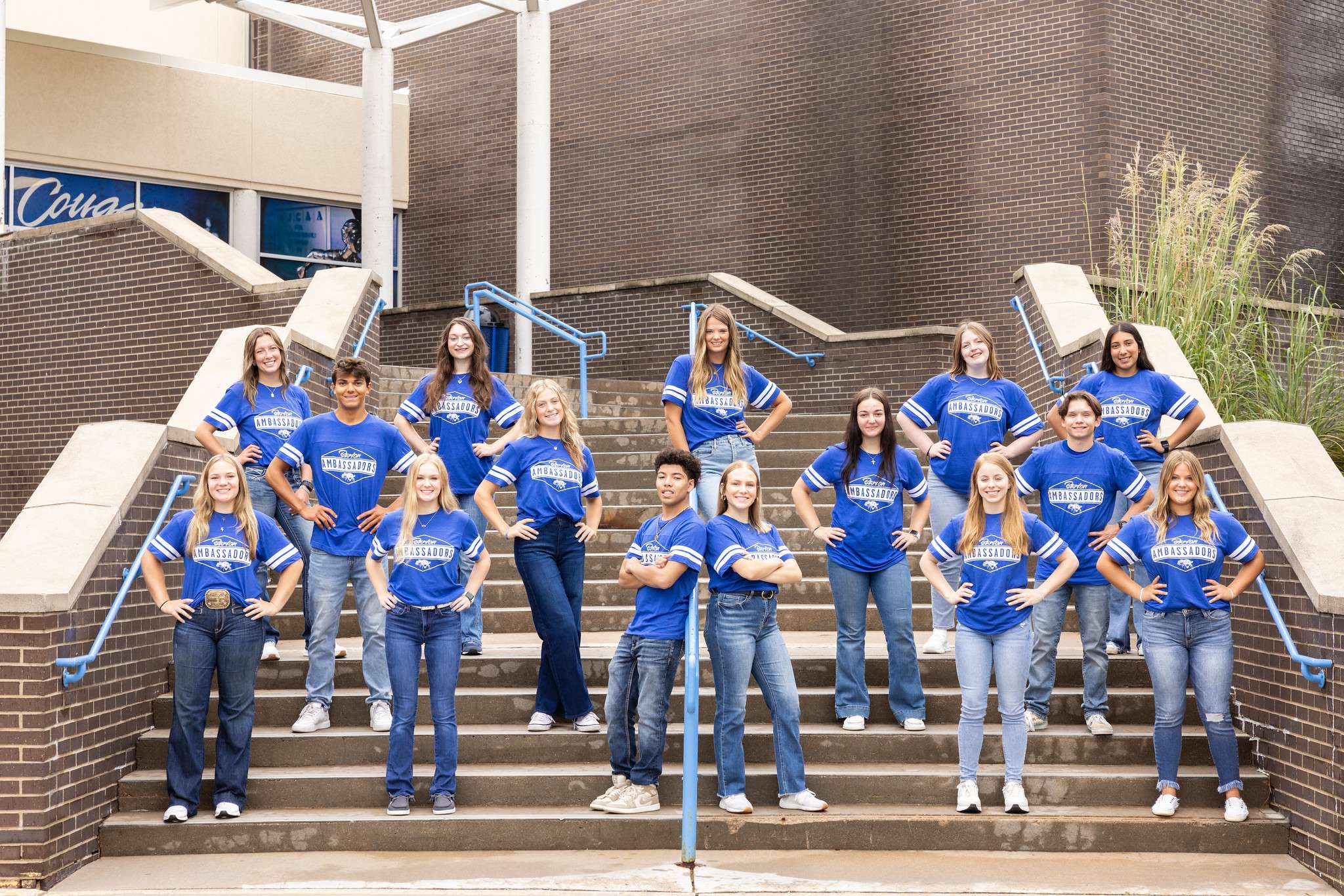 The 2024-2025 Barton Community College student ambassadors. 