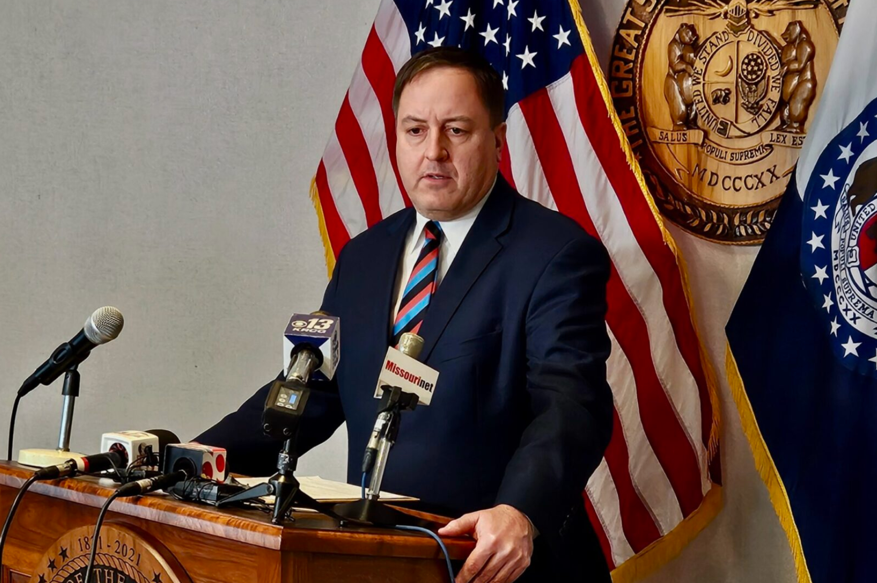 A spokesman for Missouri Secretary of State Jay Ashcroft’s office told The Independent that the rules were rejected because they didn’t meet the state law’s criteria(Rudi Keller/Missouri Independent).