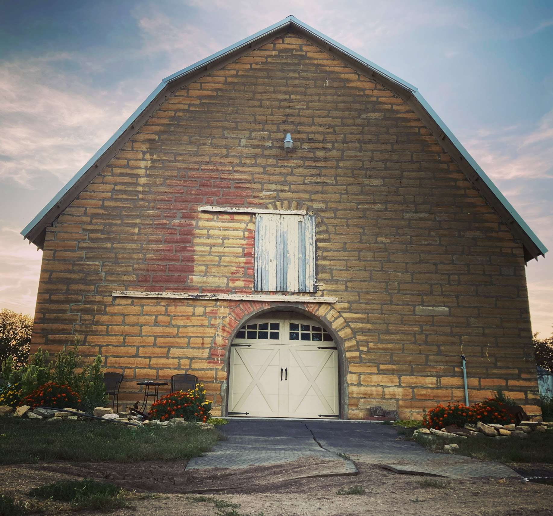 Scorched Stone Farm was awarded a Kansas Tourism grant for their historic barn in Holyrood.