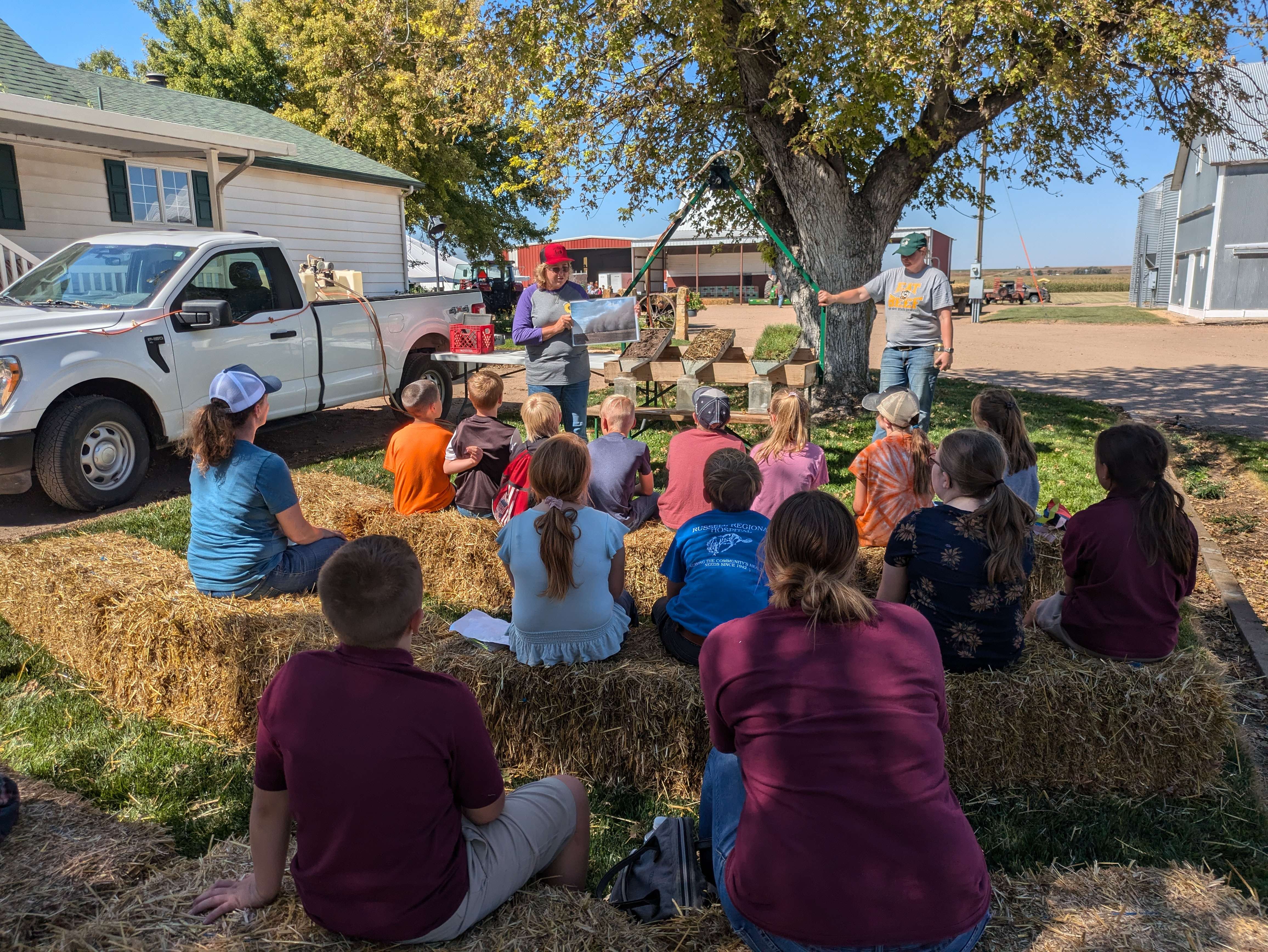 Area 4th graders learn about soil properties and conservation in the heartland.