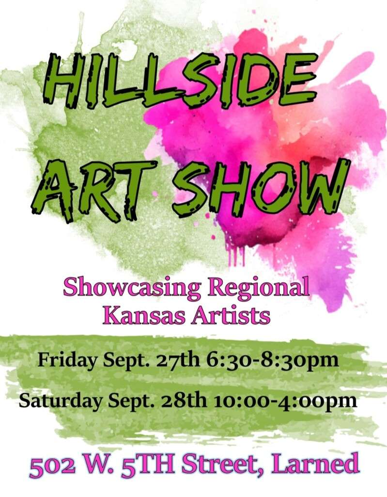 Friday's reception for the fourth annual Hillside Art Show begins an hour&nbsp; earlier this year at 5:30 p.m.