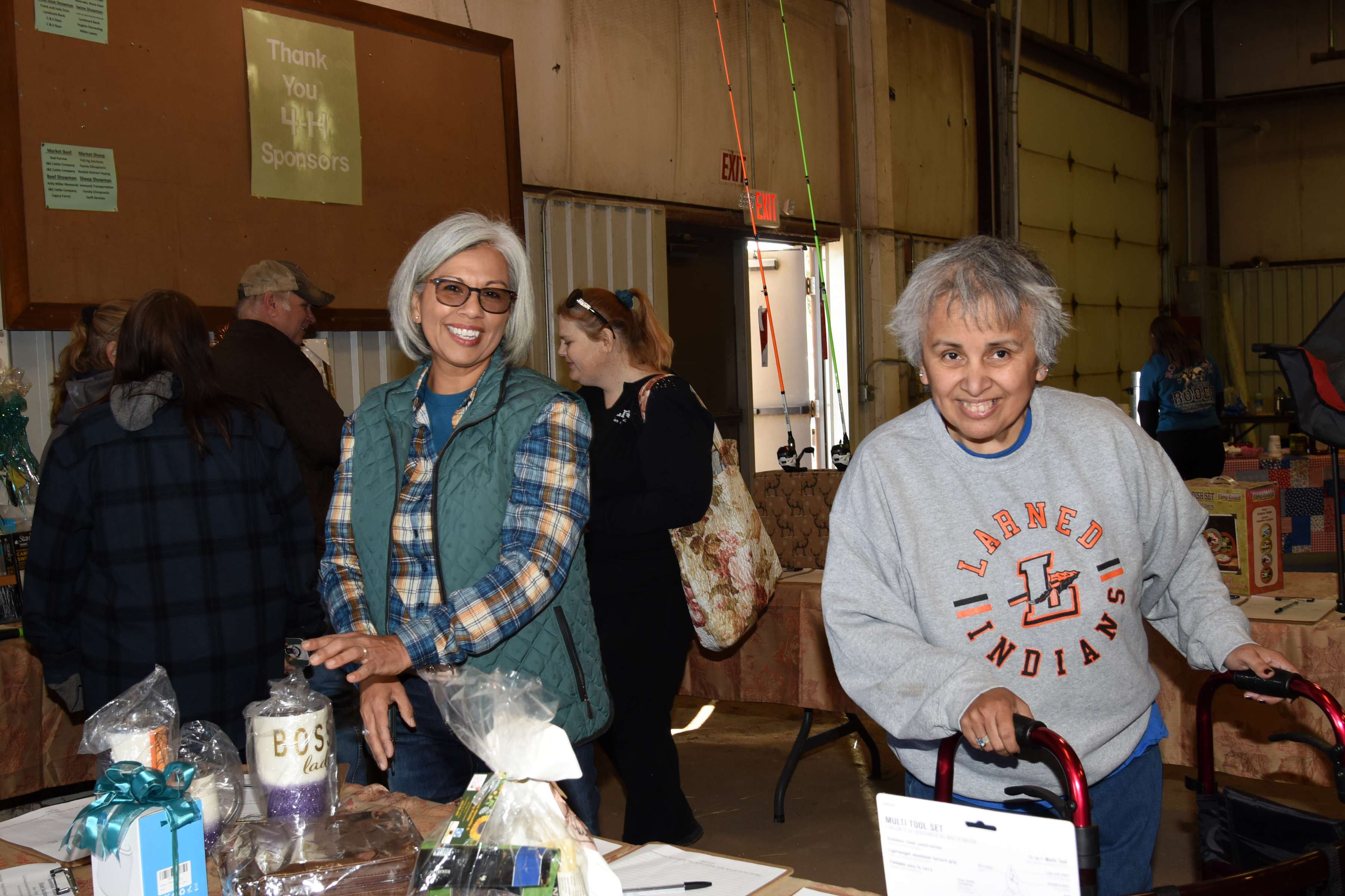 Attendees check on the many selections of quality silent auction items during last year’s Rosewood Rodeo. There are more than 70 auction items to bid on at this year’s Rosewood Rodeo. The silent auction annually provides a fun opportunity to purchase quality items at under-market value. Proceeds from the sale of the items, which are donated by community businesses, go directly to Rosewood Roots and Wings Foundation, committed to helping to fund endeavors for people with developmental disabilities.