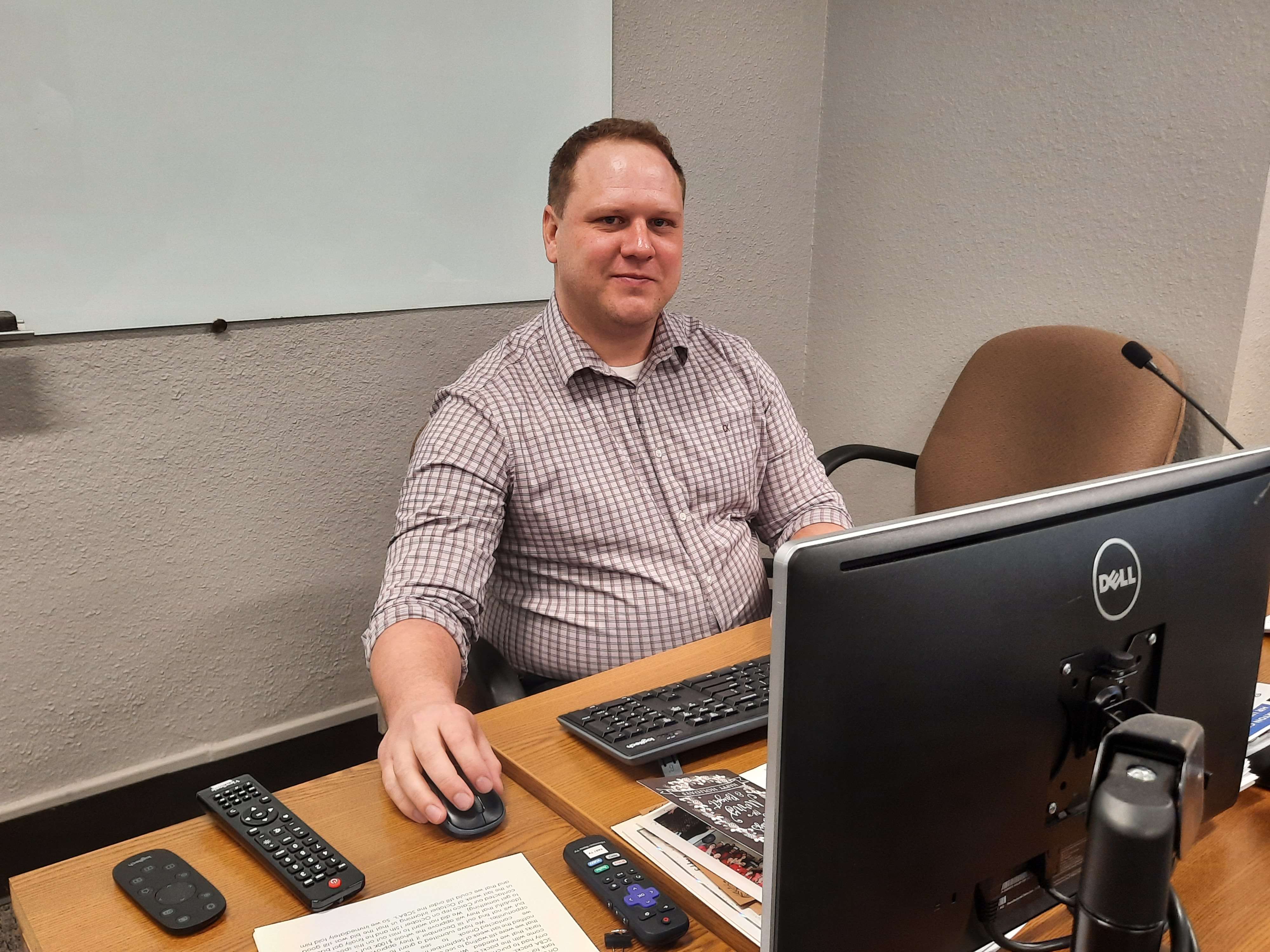 Barton County Administrator Matt Patzner