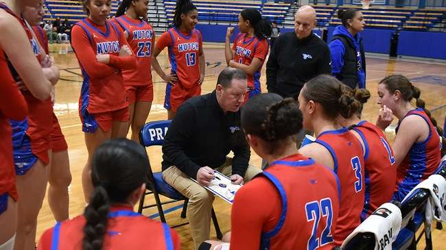 Head coach John Ontjes goes after his 500th career victory as the No. 1 Blue Dragons play host to Seward County at 5:30 p.m. on Wednesday at the Sports Arena. (Steve Carpenter/Blue Dragon Sports Information)
