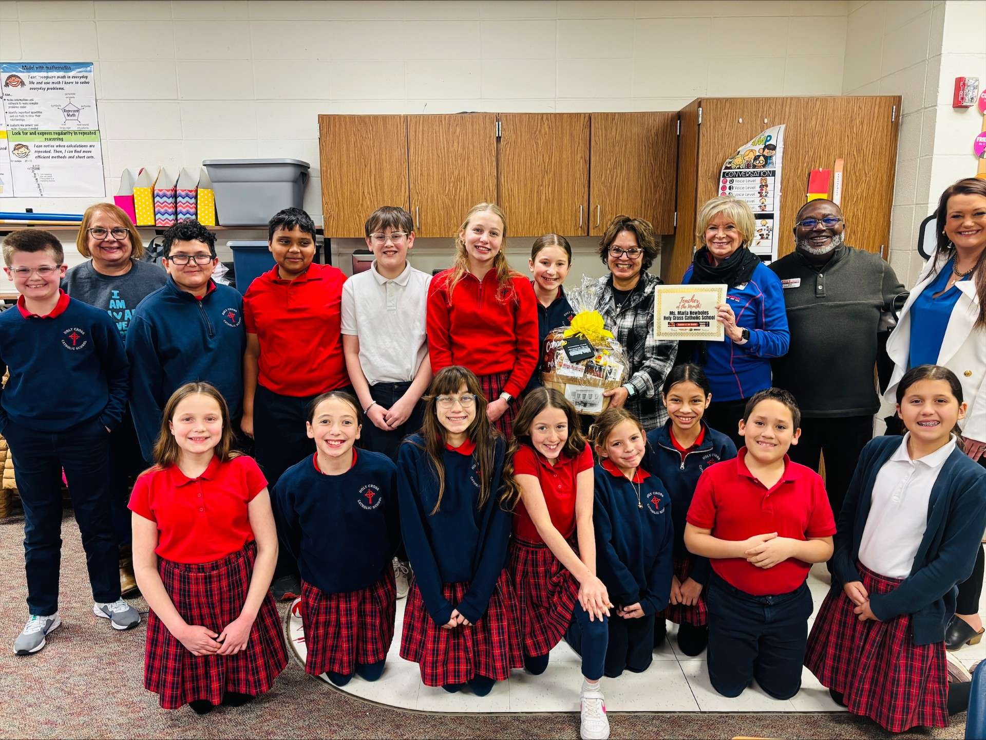 Maria Newboles is the January Alan Samuels CDJR Teacher of the Month for January 2025.