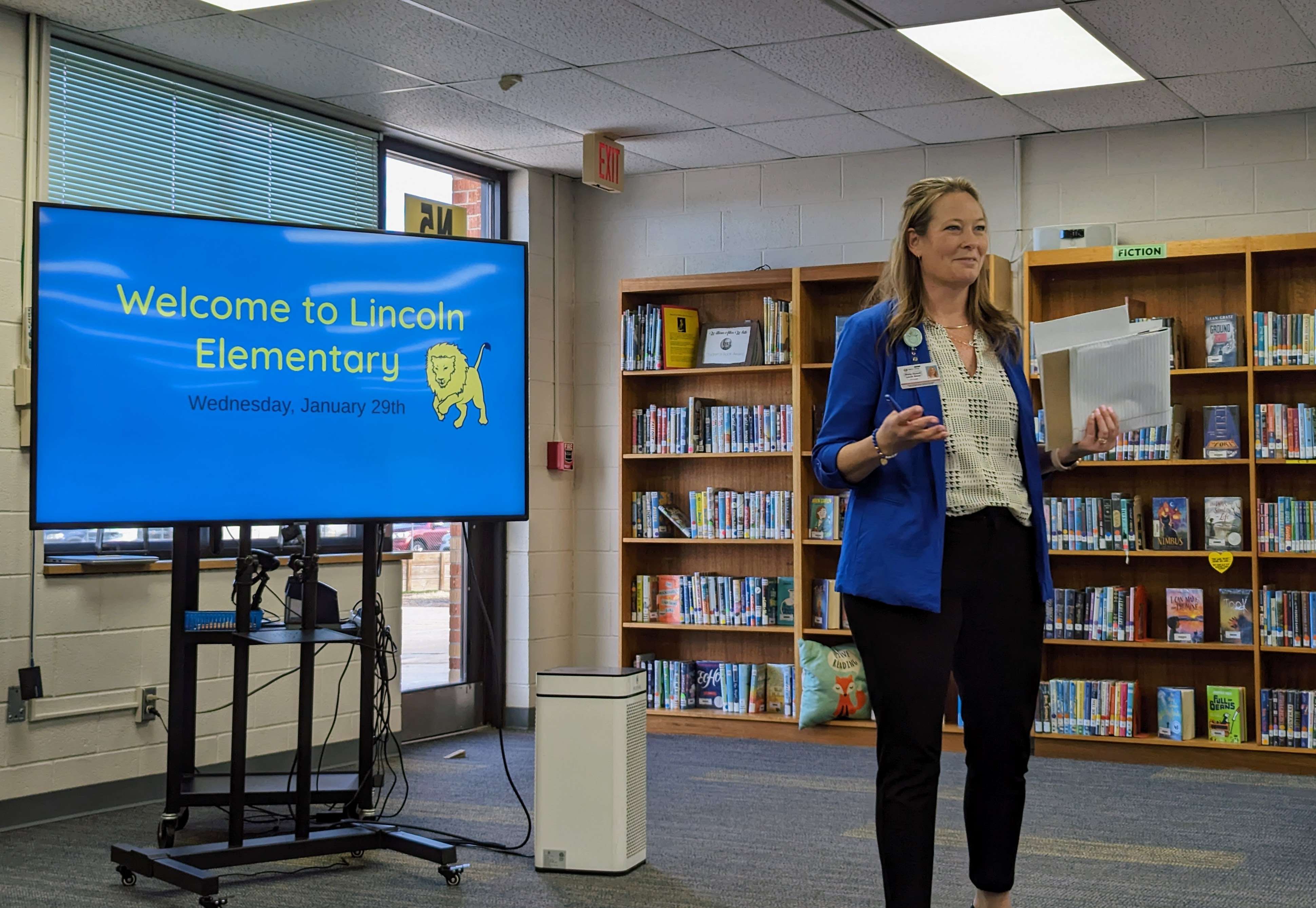 Lincoln Elementary Principal Misty Straub (photo courtesy of USD 428)