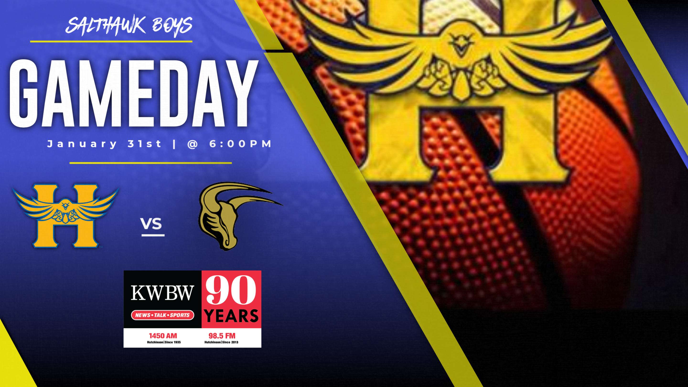 Hutch High Boys @ Maize South - 6pm Tip