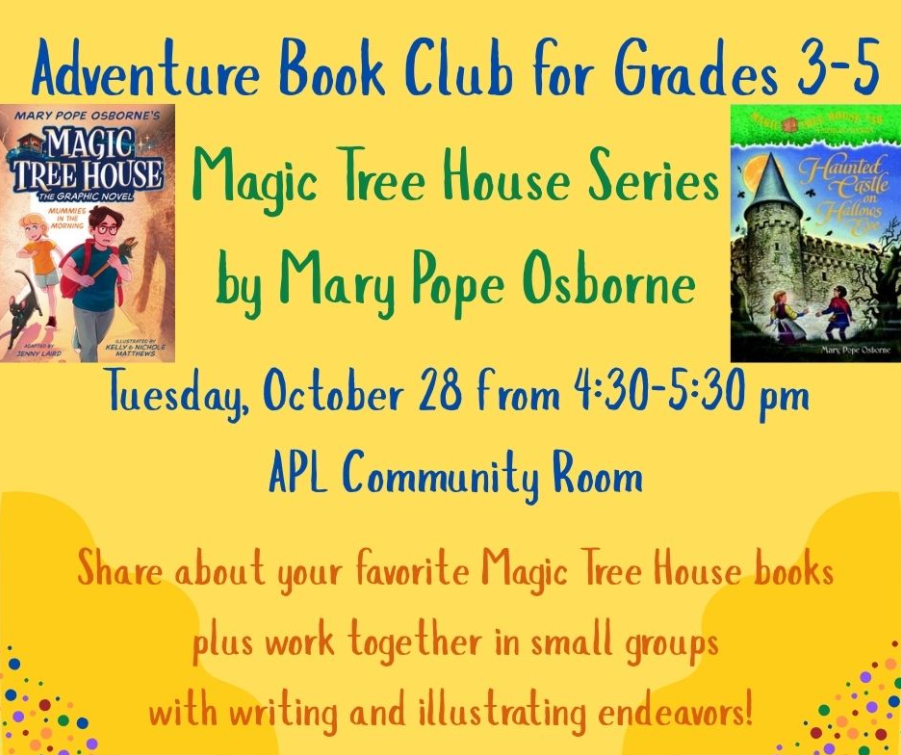 Adventure Book Club (courtesy Alliance Public Library)