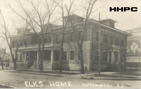 Elks Club Home - 117 N. Walnut - 1912. Courtesy of the Conard-Harmon Collection.