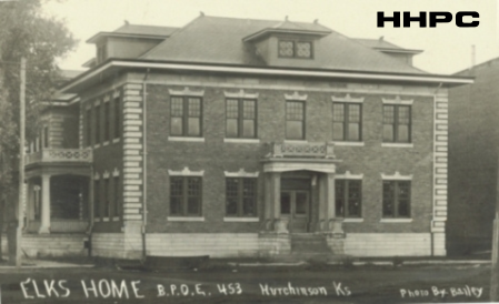 Elks Home North View - S.W. Cor. 2nd &amp; Walnut - c. 1910. Courtesy of the Conard-Harmon Collection.