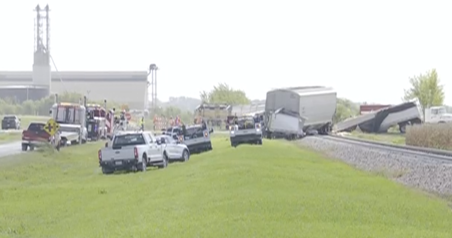 Syracuse Train Derailment Oct. 2, 2025.