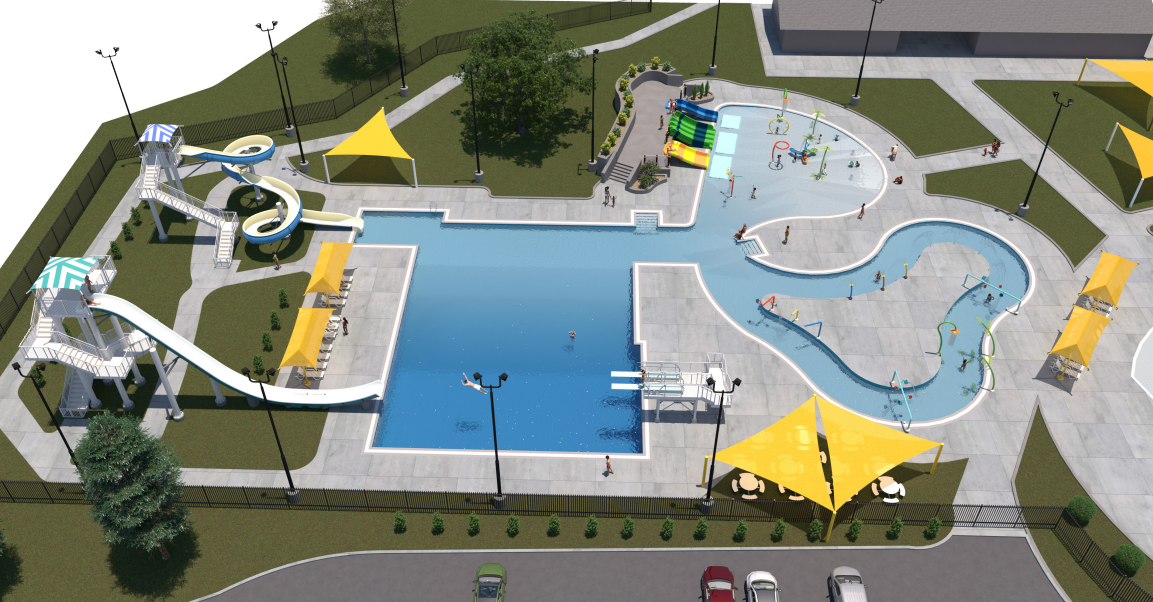 The Great Bend City Council reviewed the first new pool concept in October and will vote on a final concept at its Dec. 15 meeting.