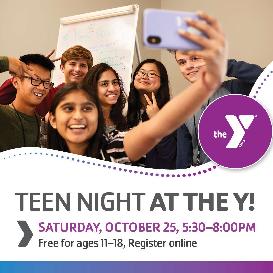 Salina Family YMCA launching "Teen Night" Saturday, October 25 from 5:30 pm - 8:00 pm