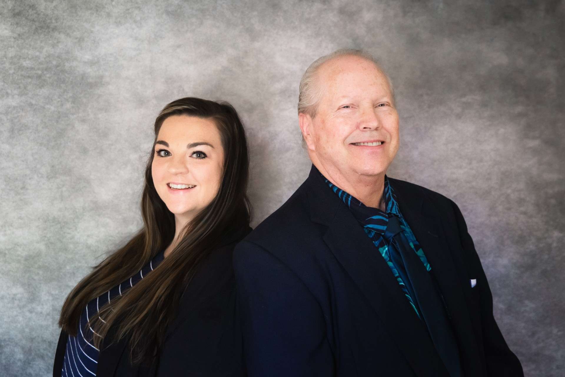 ( L-R ) Kelsey Ellis APRN-C and Dr. Richard Lochamy