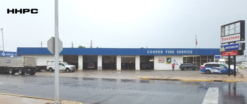 American Steam Laundry - Cooper Tire Service - 129 W. Sherman - Sept. 5, 2025. Courtesy of the Conard-Harmon Collection.