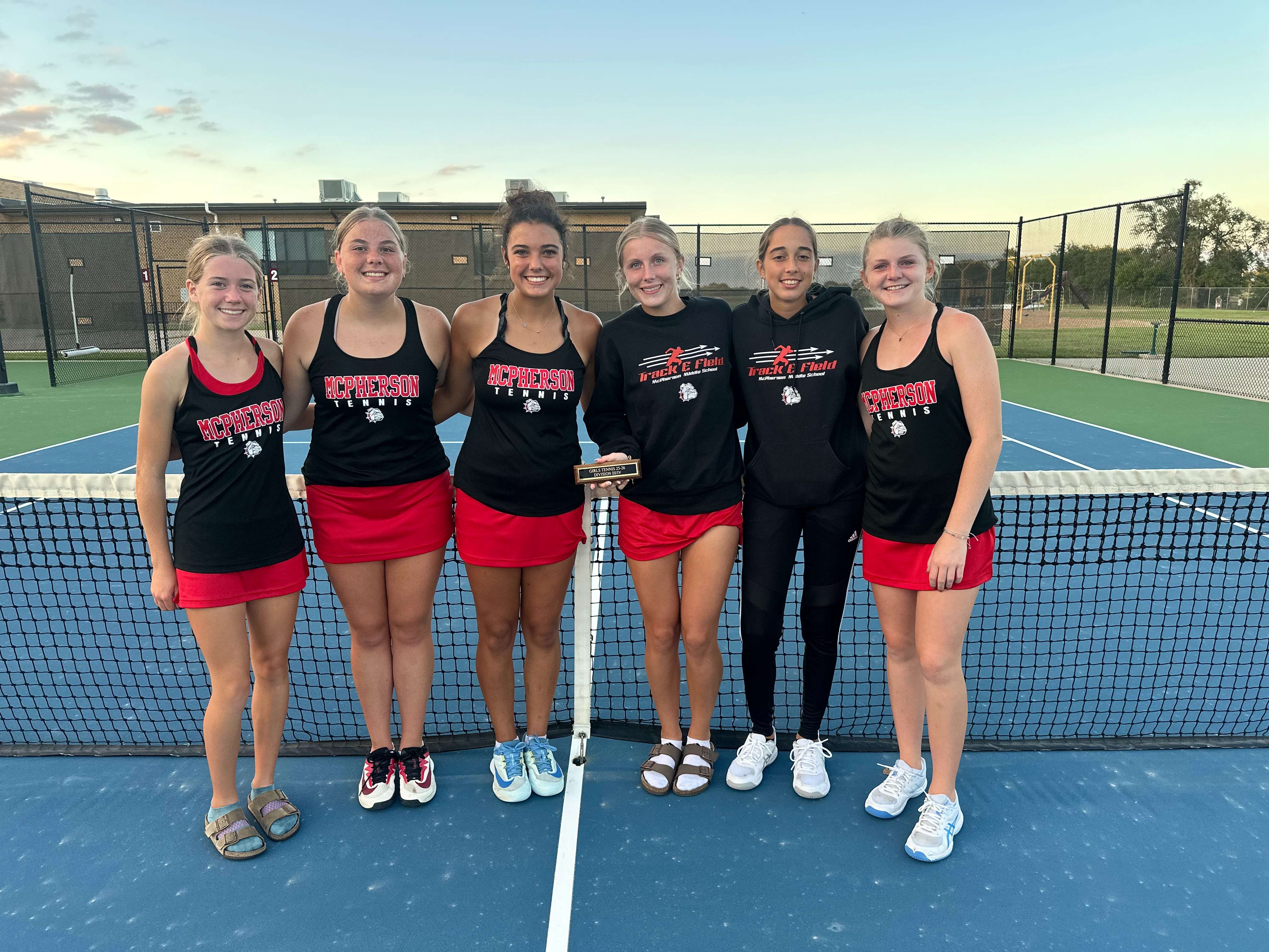 Photo Courtesy McPherson High School Girls Tennis