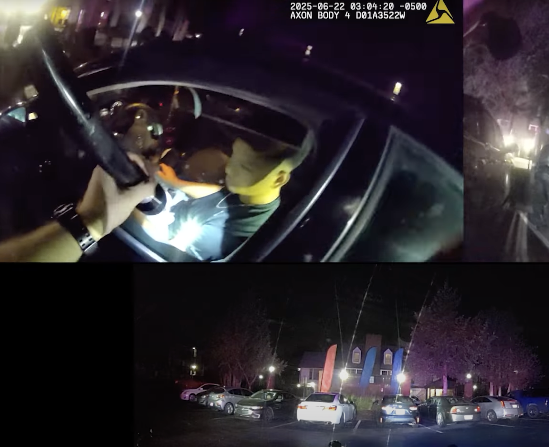 Image from Lenexa Police video