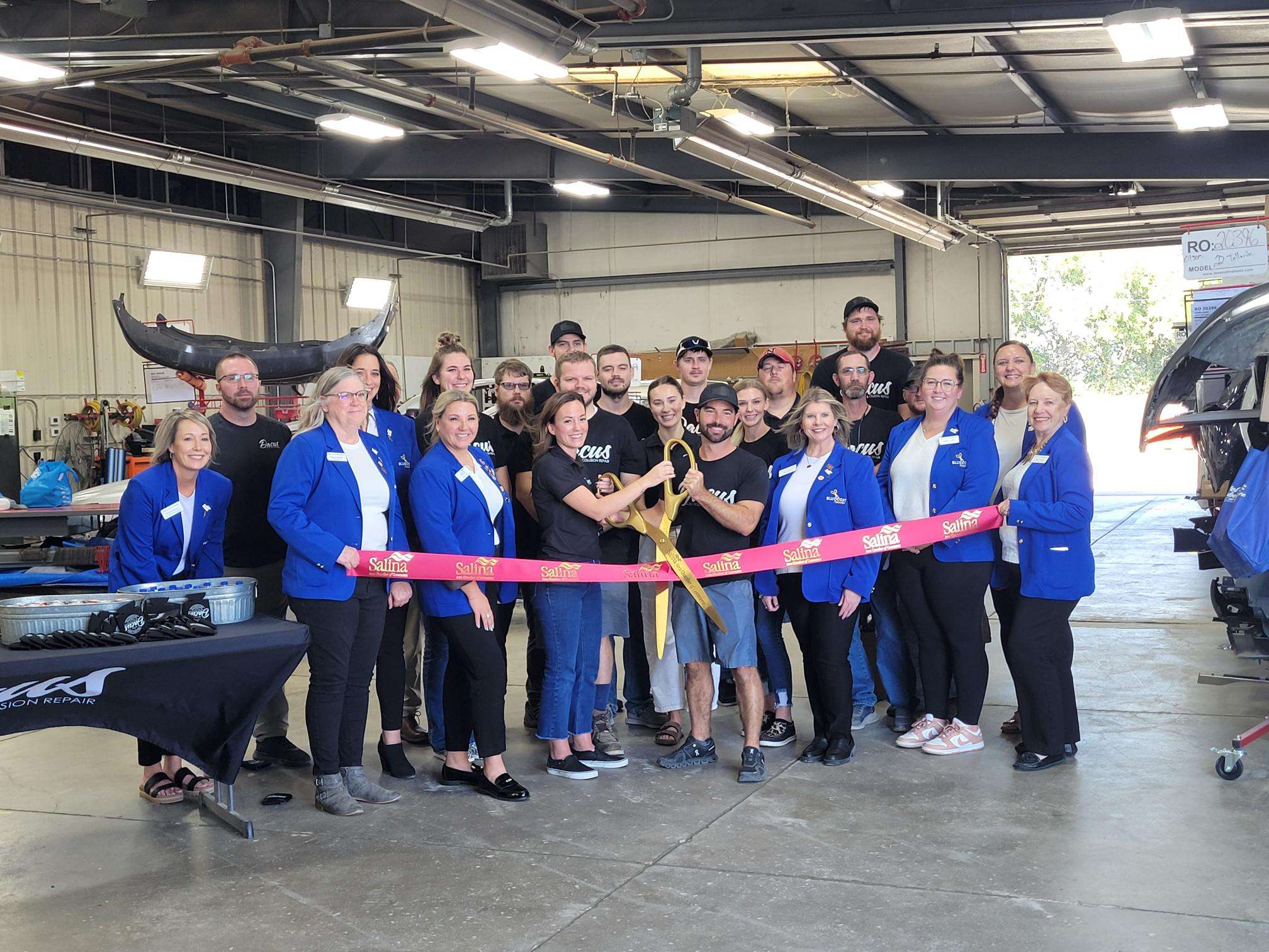 Dacus ribbon cutting event on Friday, October 10. Photo by Jacob Brown