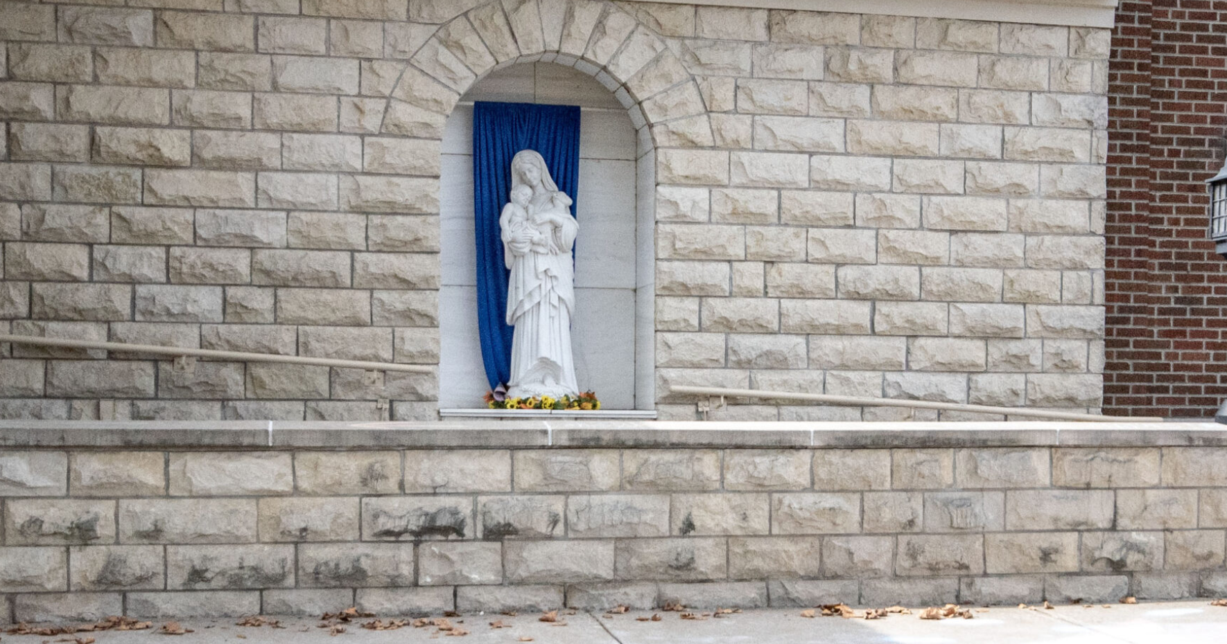 Immaculate Conception Catholic Church and School in Jefferson City, as pictured Sept. 20, 2024, received scholarships for 22 students this August through the MOScholars program. MOScholars, which provides private school vouchers, expanded this fall with an infusion of state funds (Annelise Hanshaw/Missouri Independent)