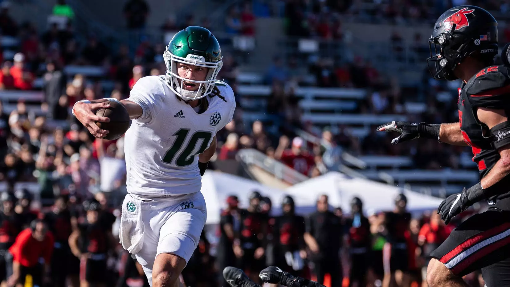 Zechariah Owens was named the MIAA Offensive Athlete of the Week after his six touchdown performance against UCM/ Photo courtesy of Northwest Athletics