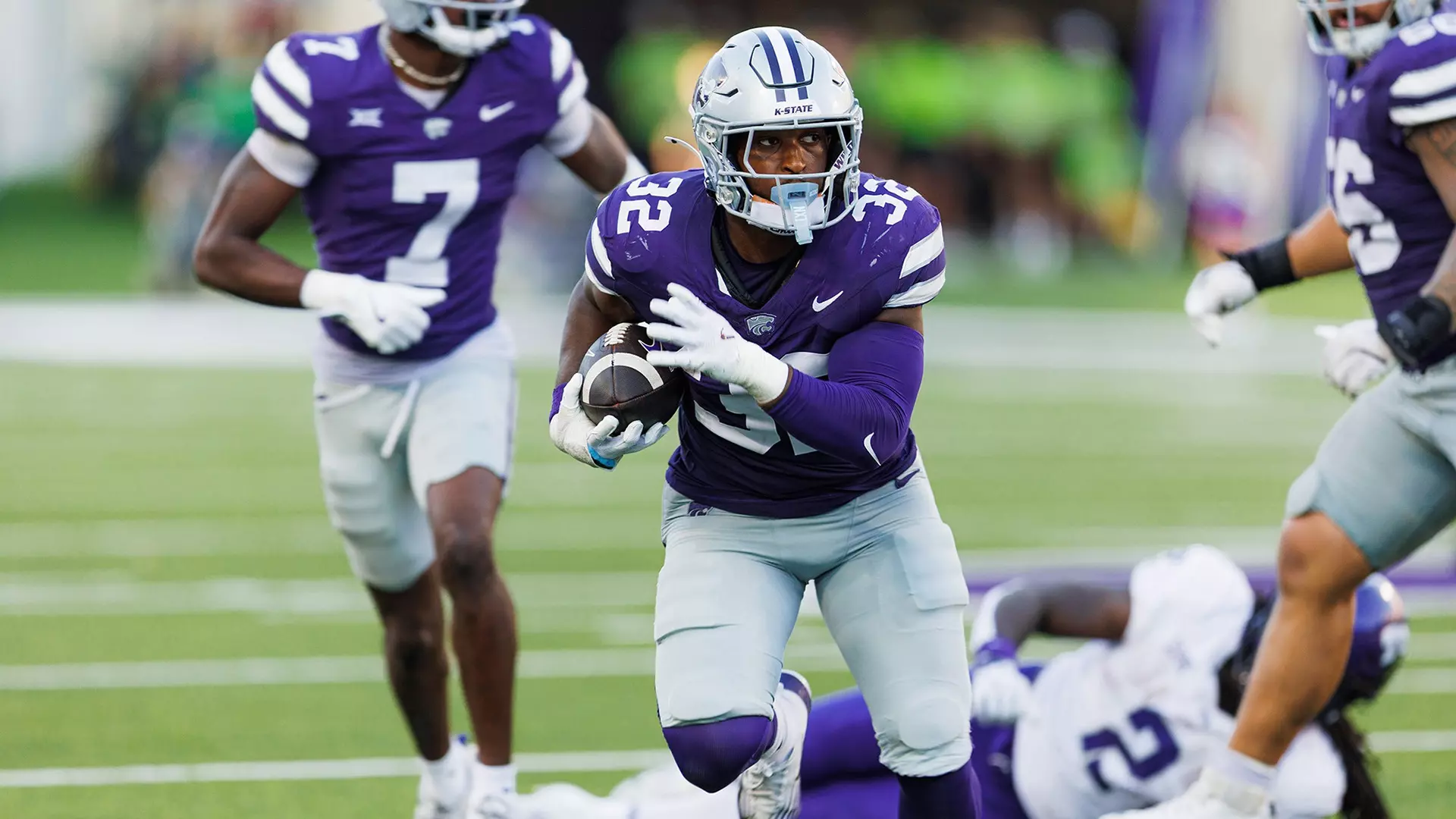 K State's Des Purnell Named Big 12 Defensive Player of the Week