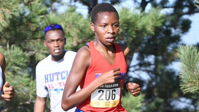 For the third time this season, Blue Dragon women's cross country freshman Mildred Rono was named the KJCCC Women's Runner of the Week.