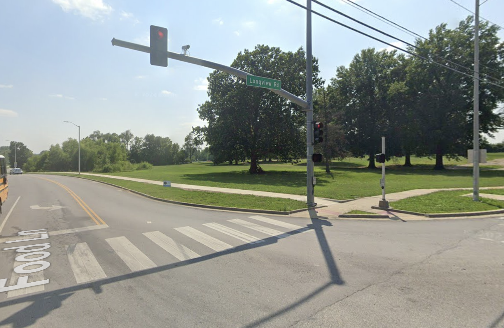 The intersection of Longview Rd and Food Lane -Google image