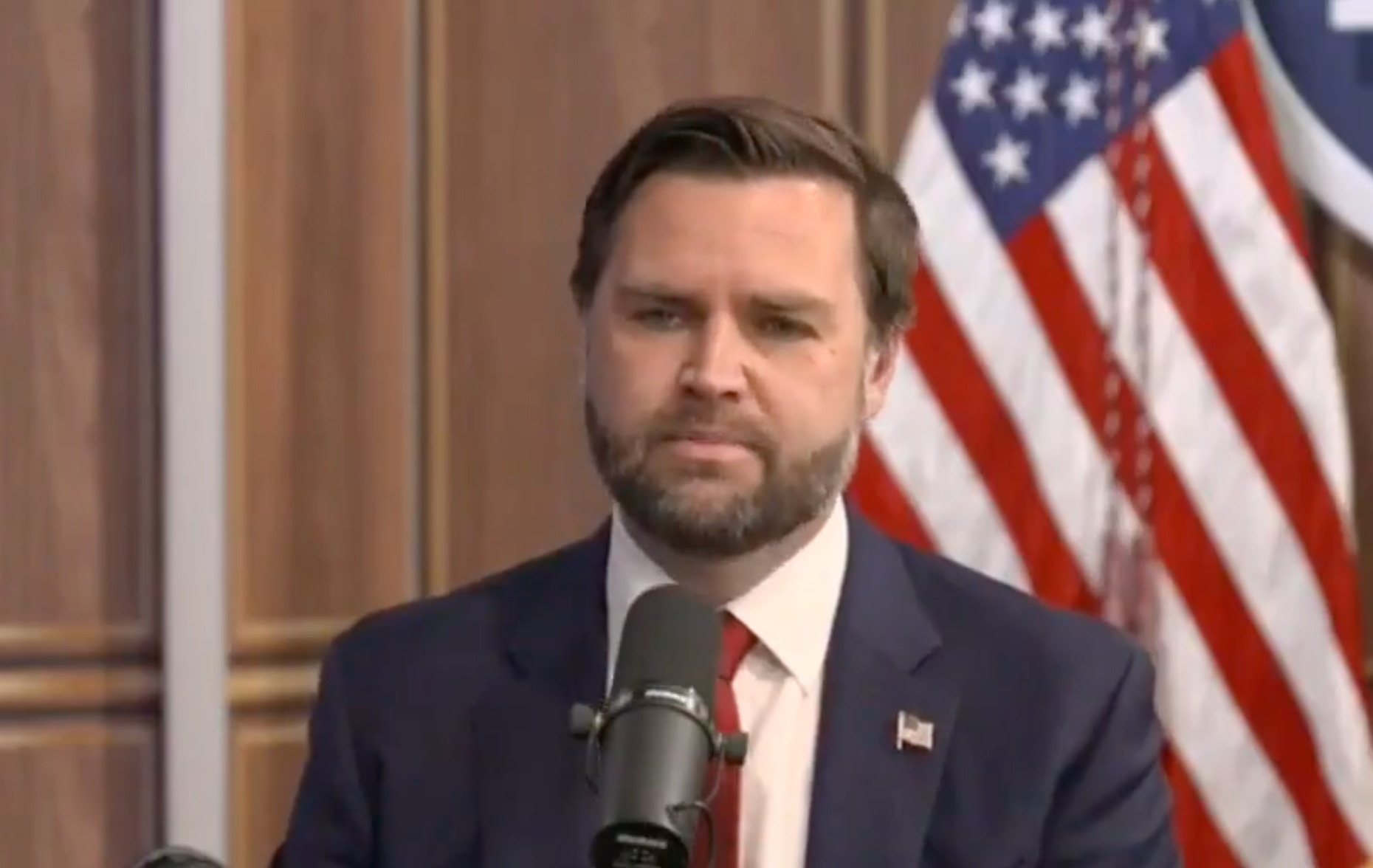 Vice President JD Vance-image from White House video