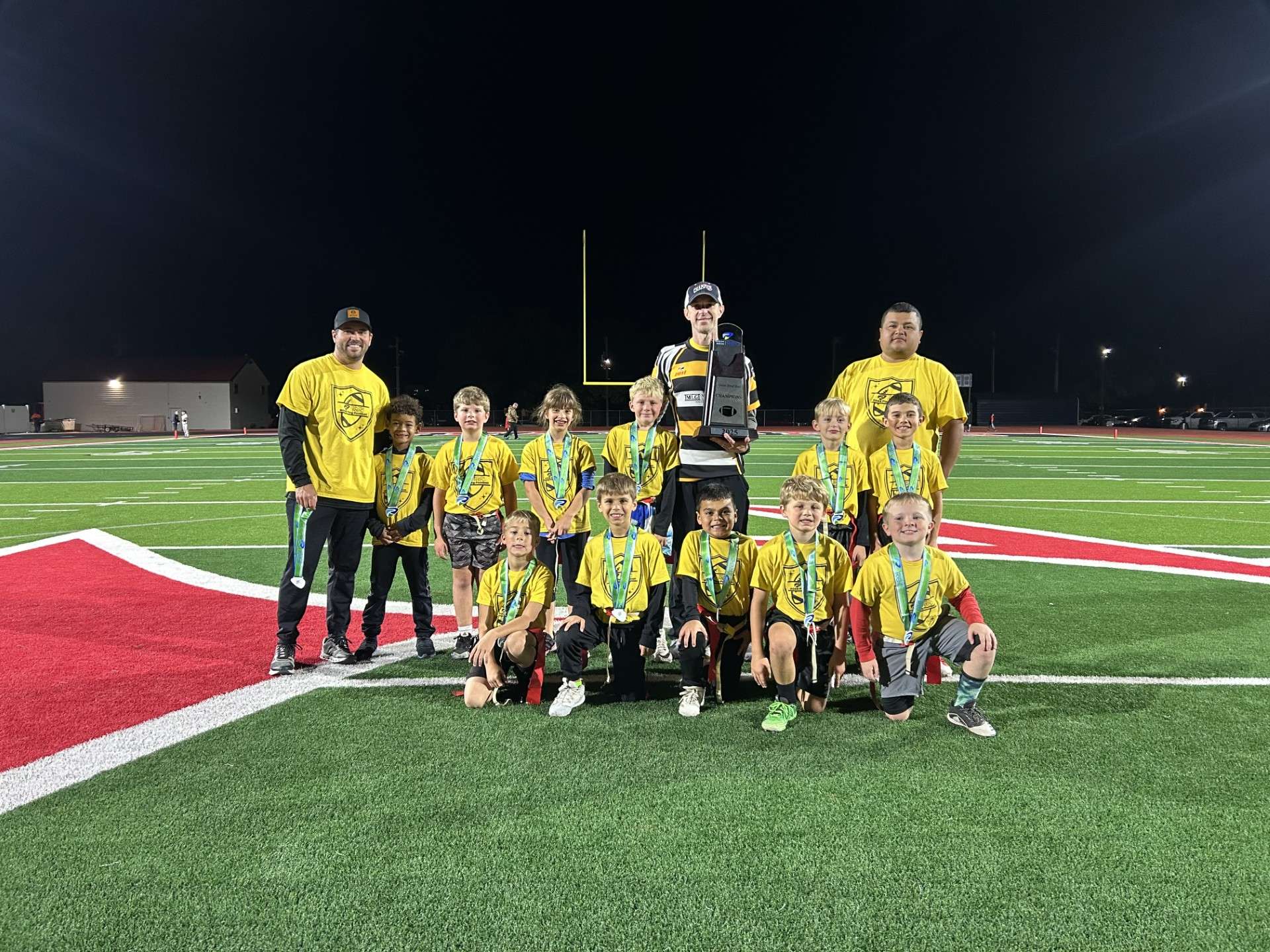 2nd-3rd grade champions - Barbarians, head coach Dan Quillin