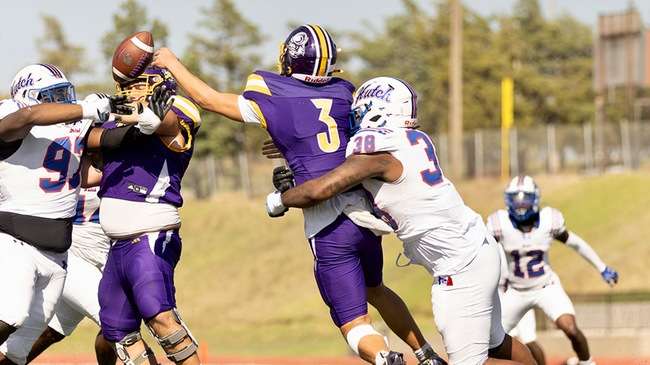 The No. 1-ranked Blue Dragon football team takes on the No. 4 passing offense in the nation on Saturday as Independence comes to Gowans Stadium for a 1 p.m. kickoff. (Sydney Holzrichter/Blue Dragon Sports Information)