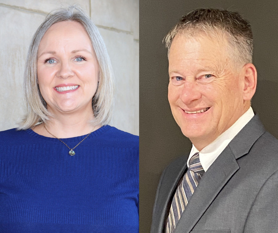 Carrie Gans, Assistant Director Telecommunications, and Robert Leigh, Senior Grain Inspector (Courtesy Nebraska Public Service Commission)