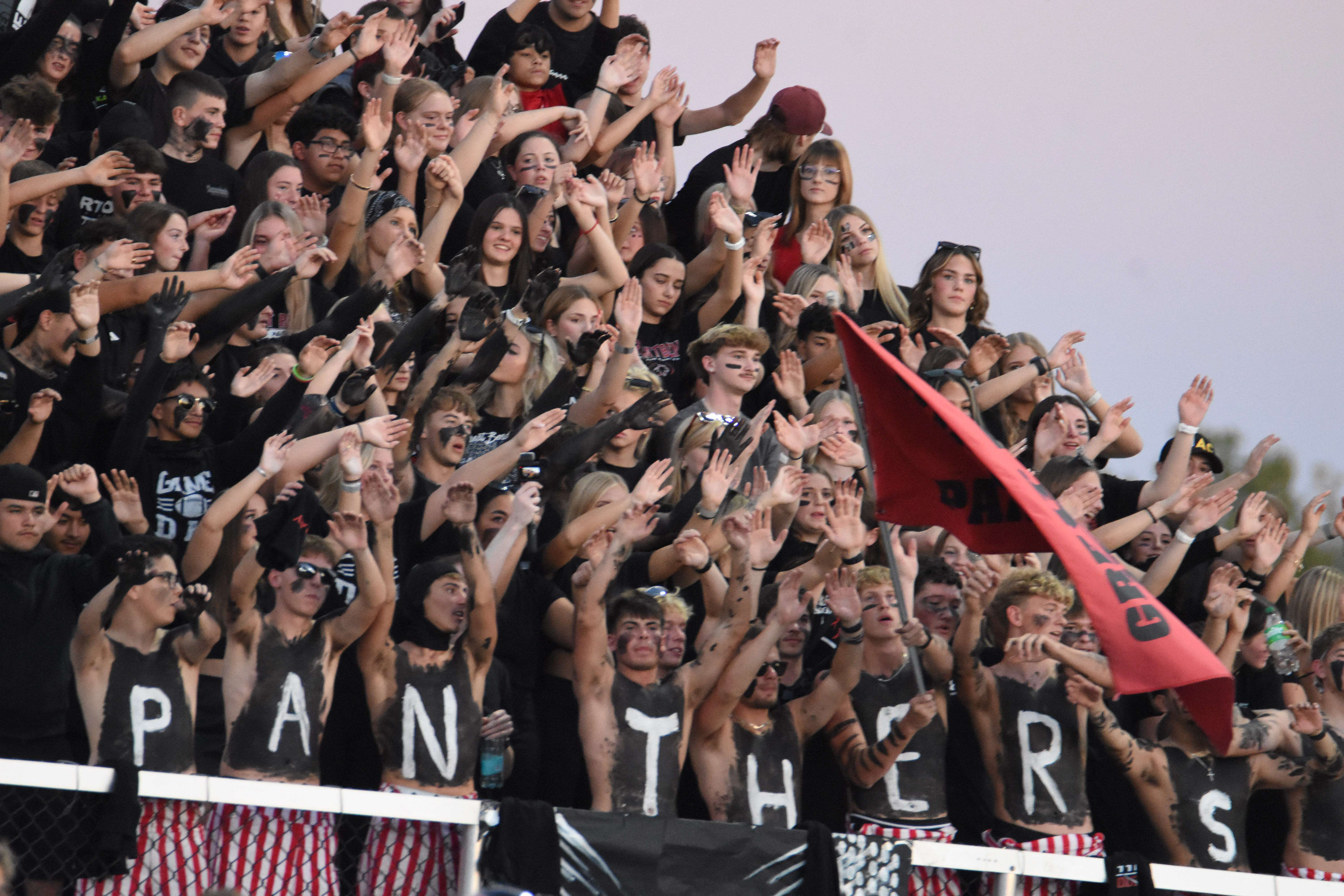 Great Bend fans turned out in a big way Friday at Hays to watch the No. 2 Panthers handle No. 3 Hays 43-19 in one of the state's most anticipated games of the regular season.