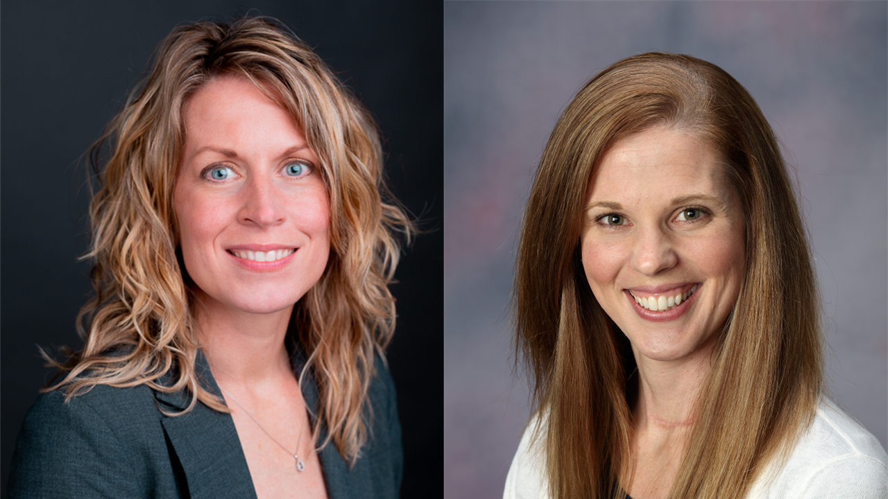 Nikki Brown and Christina Mergen, Fort Hays State University academic advisors. Photos courtesy FHSU