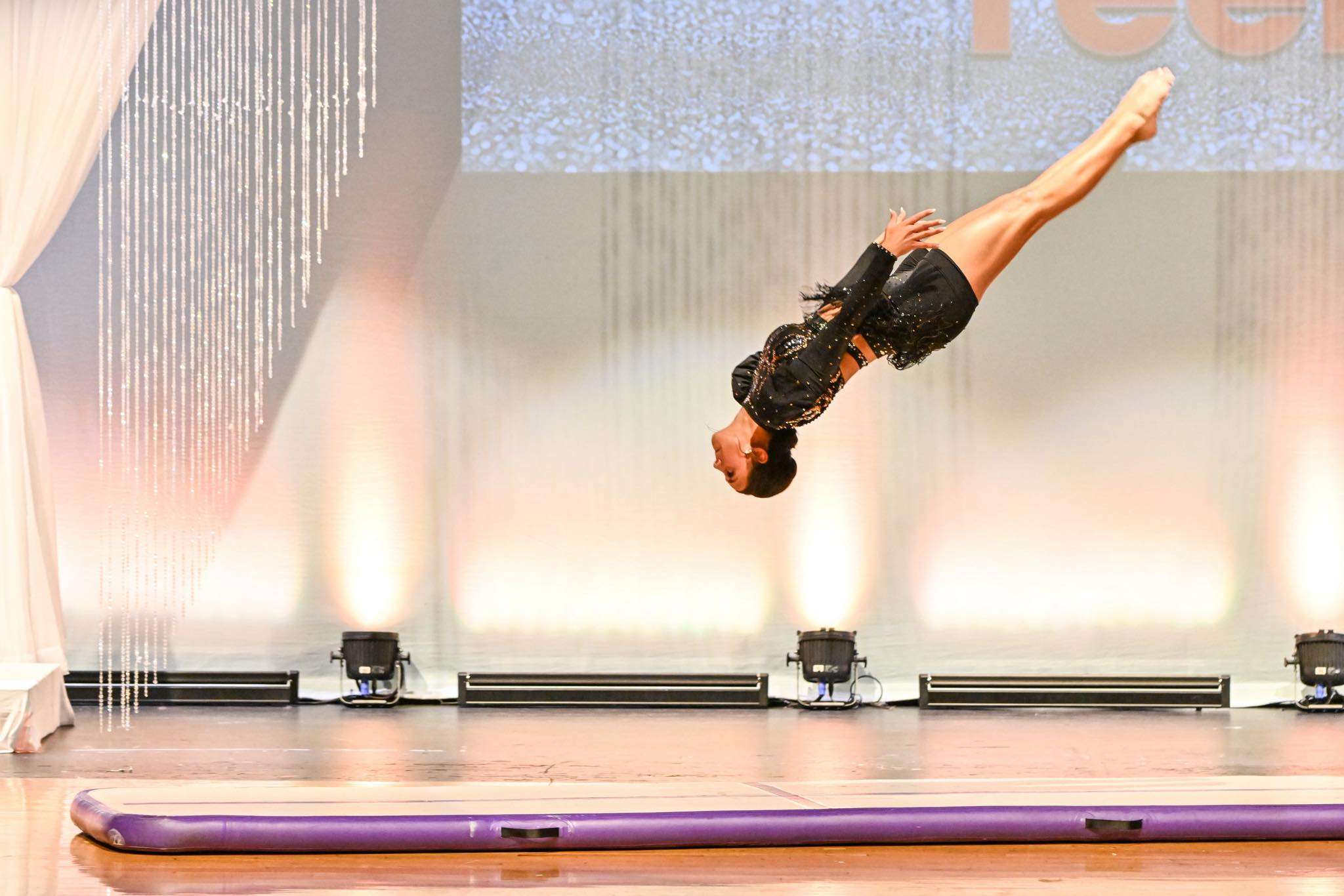 Gabby Swift performing at the 2025 Miss Nebraska's Teen competition. (Courtesy Photo)