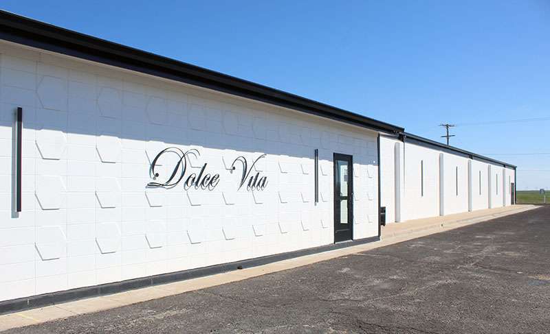The Dolce Vita building in Ellis, 203 E. Second St. It was a bowling alley. Photo by Cristina Janney/Hays Post
